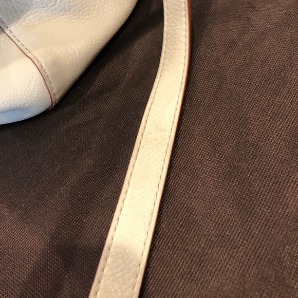 Kate Spade White Leather Shoulder/Crossbody Bag - Picture 8 of 8